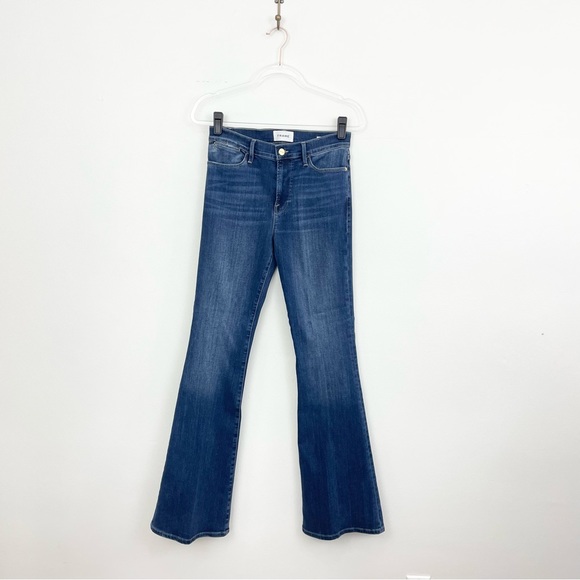 Frame Denim Le High Flare Jeans - Picture 2 of 5